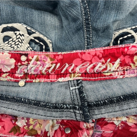 DownEast Embellished Pockets Boot Cut Jeans Size 27 Women’s - Picture 2 of 6